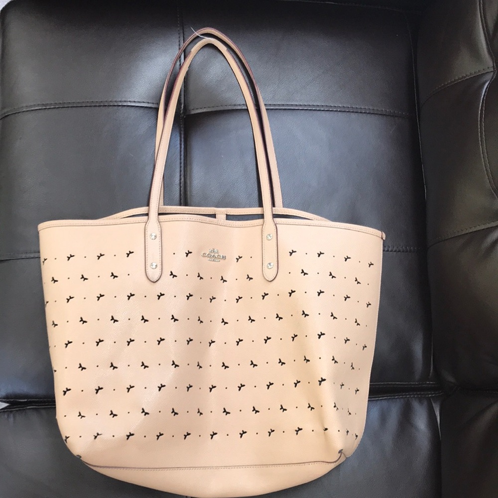 Authentic Coach leather handbag